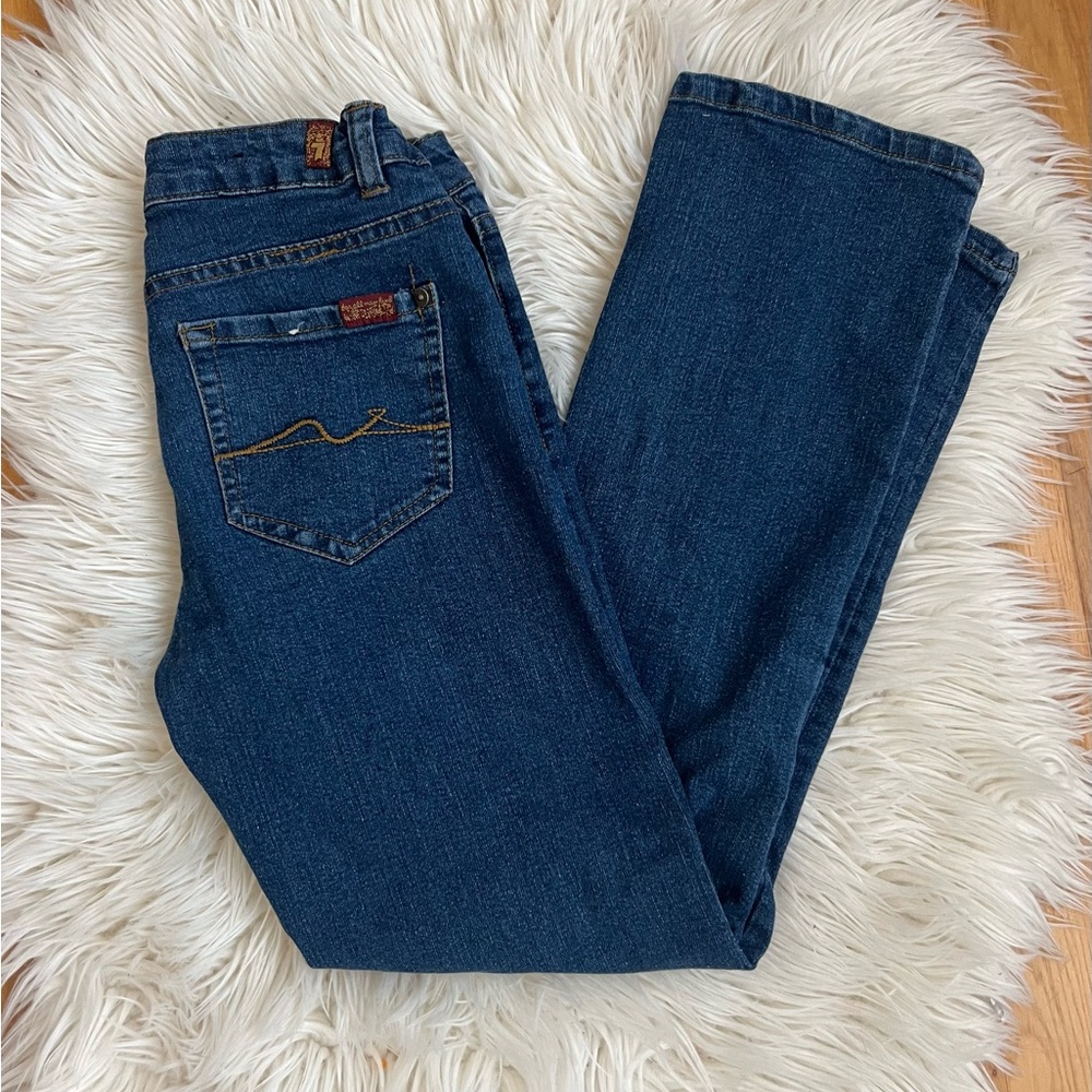 7 For All Mankind Boys Straight Jeans, size 12